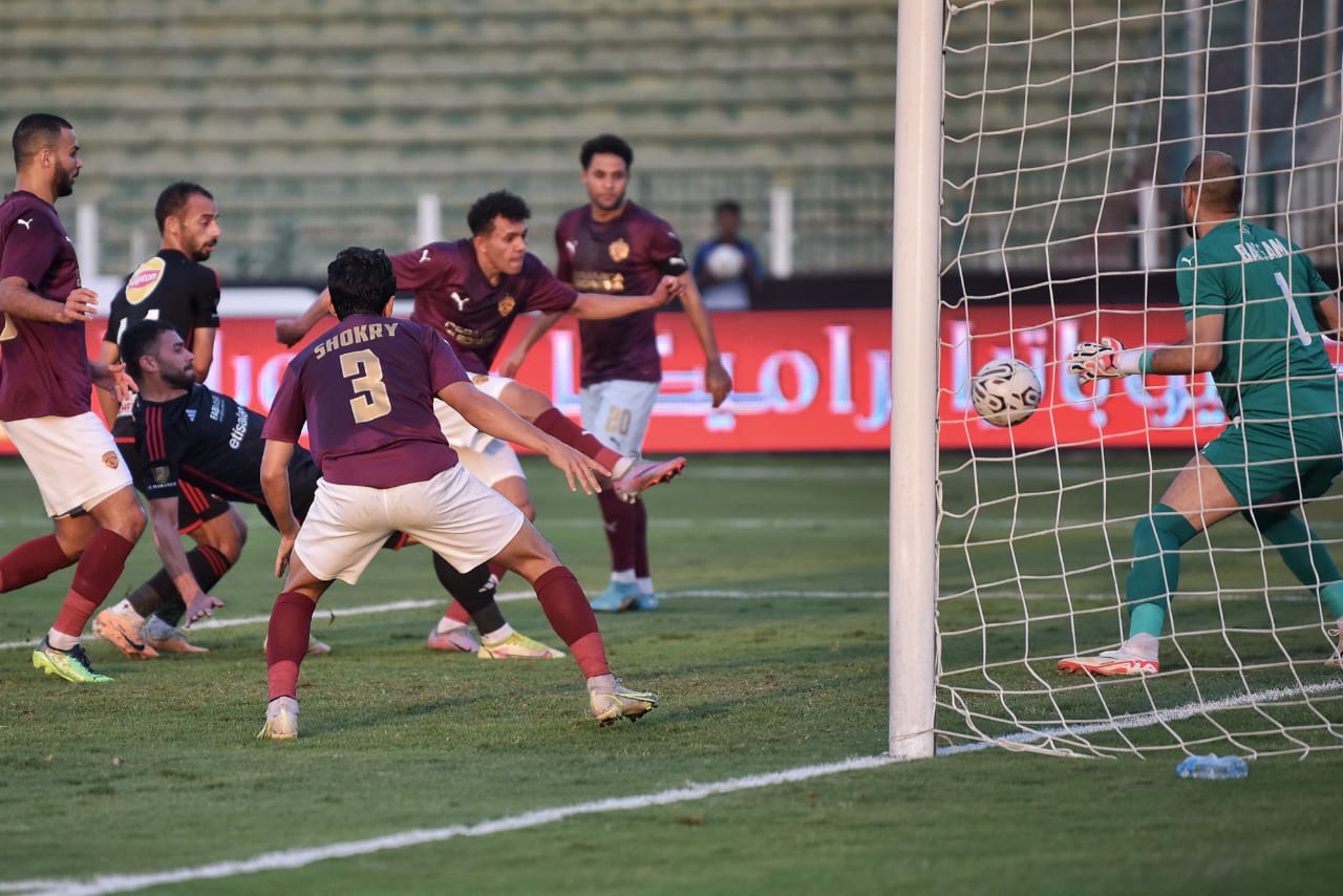 هدف ياسر ابراهيم في مرمى سيراميكا كليوباترا
