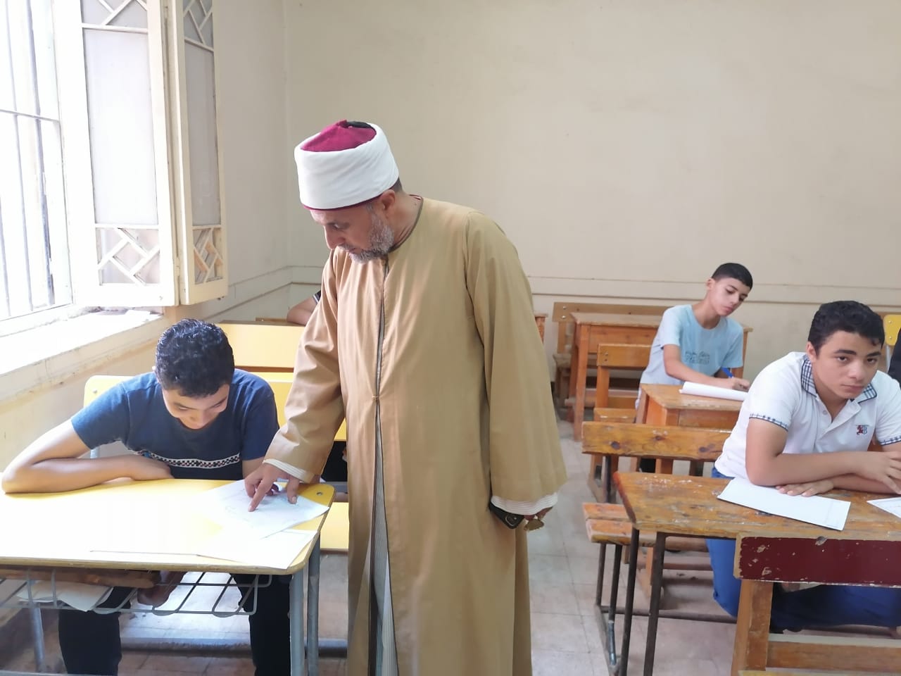 الشرقية الأزهرية: اختتام امتحانات الدورالثاني للإعدادية بلا سلبيات