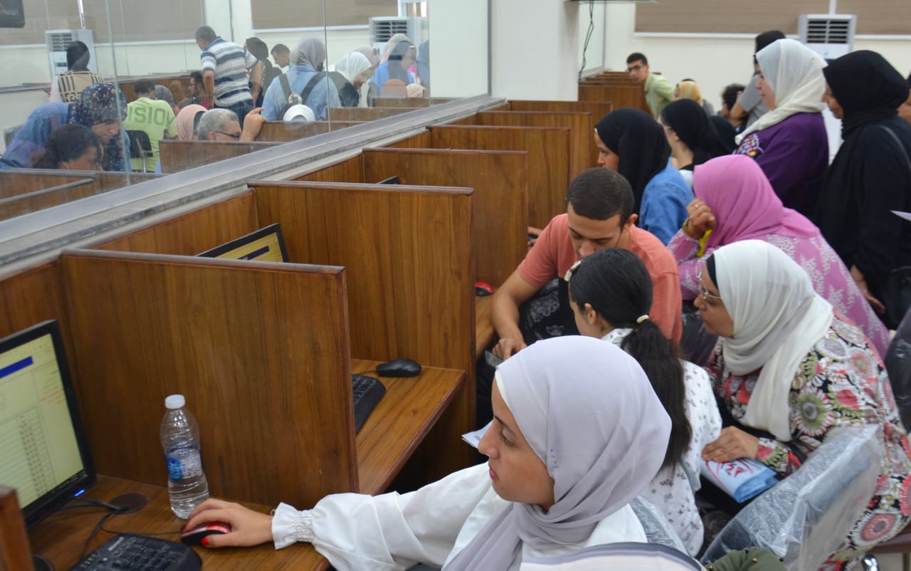 معامل التنسيق بجامعة طنطا تواصل استقبال طلاب المرحلة الثانية