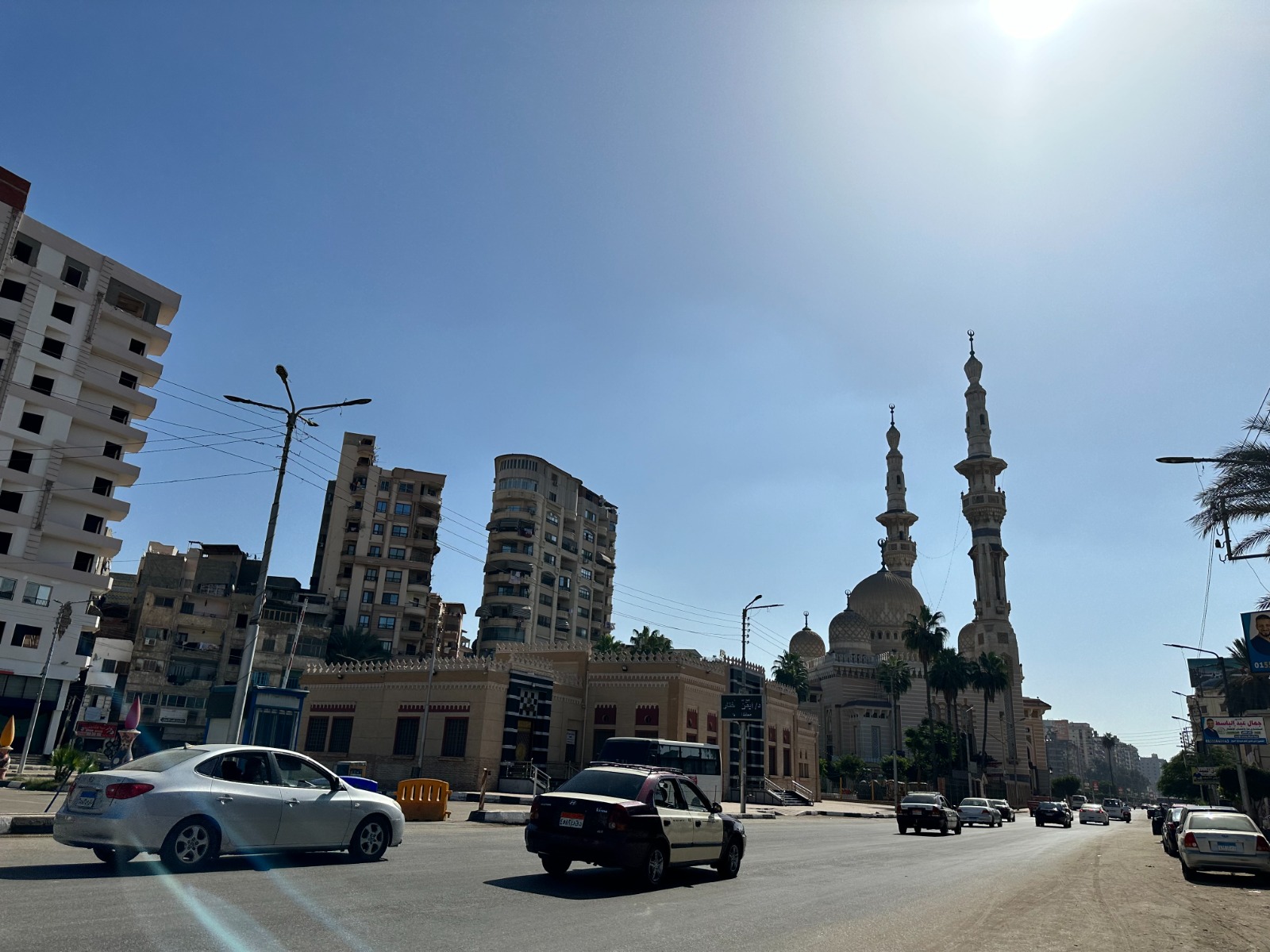 طقس مشمس بالمنصورة