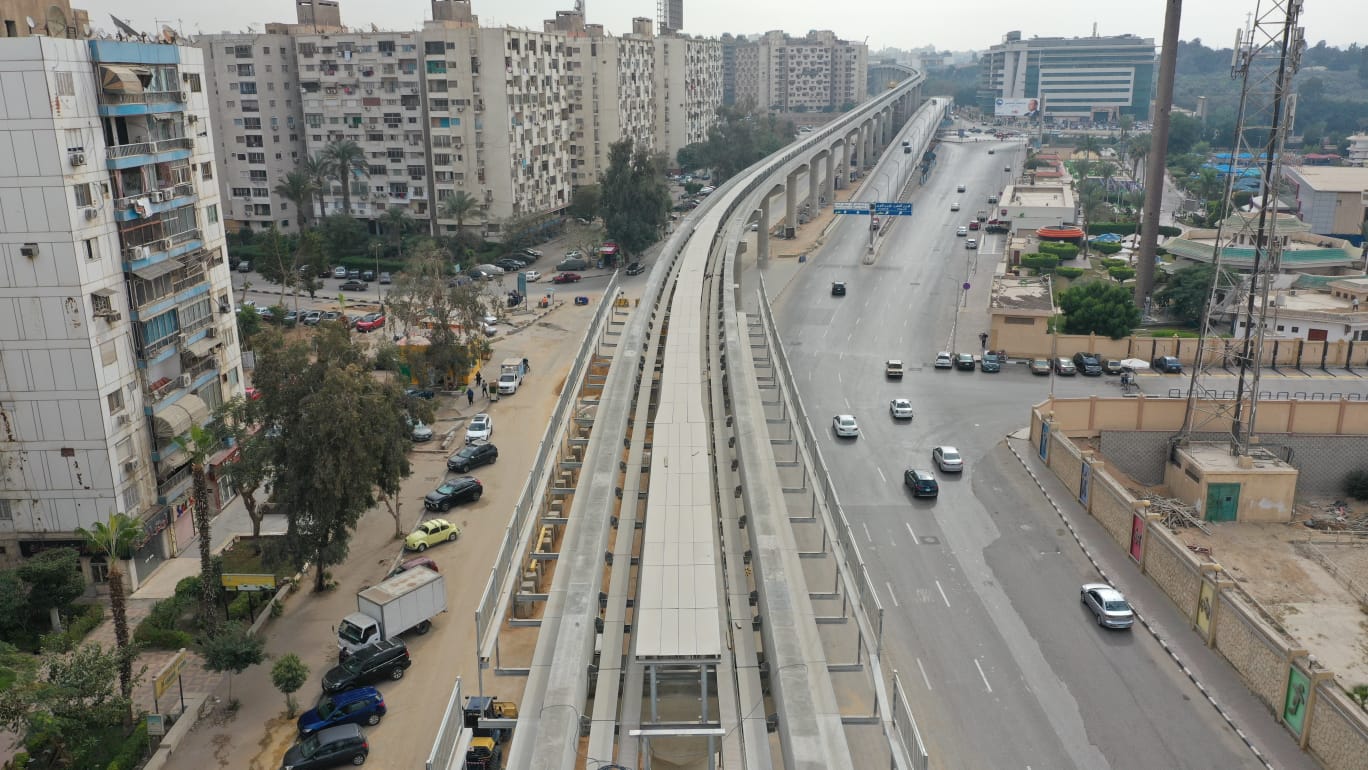 النقل تعلن وصول قطارات مونوريل شرق النيل بالكامل