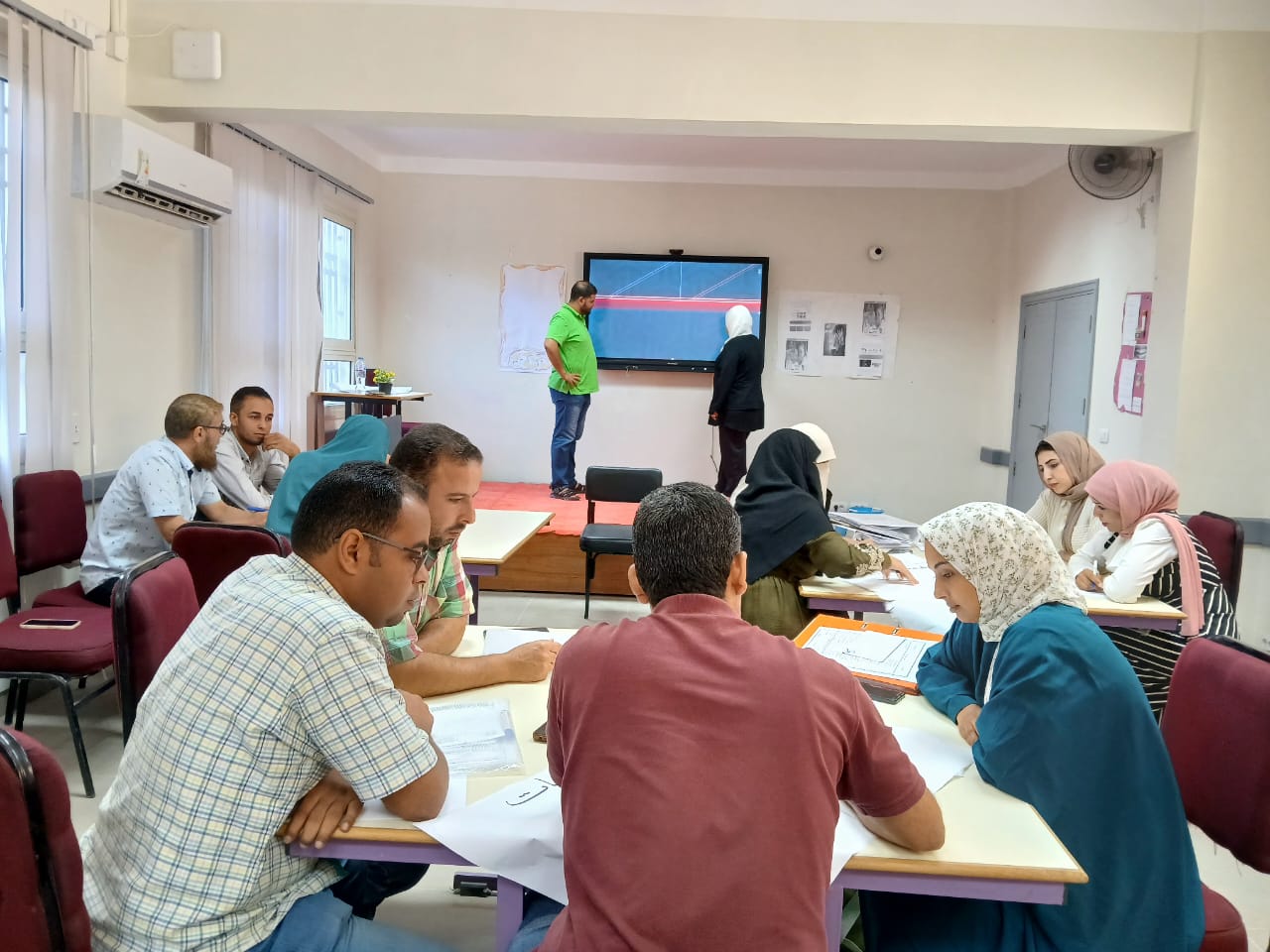 ورشة عمل بمديرية التربية والتعليم بمطروح خلال مبادرة بداية جديدة لبناء الإنسان