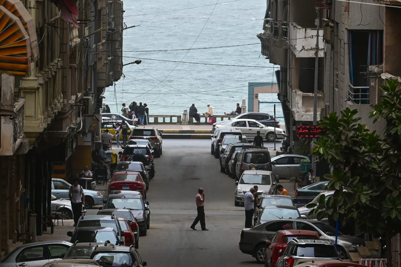 أتربة و نشاط للرياح في الإسكندرية