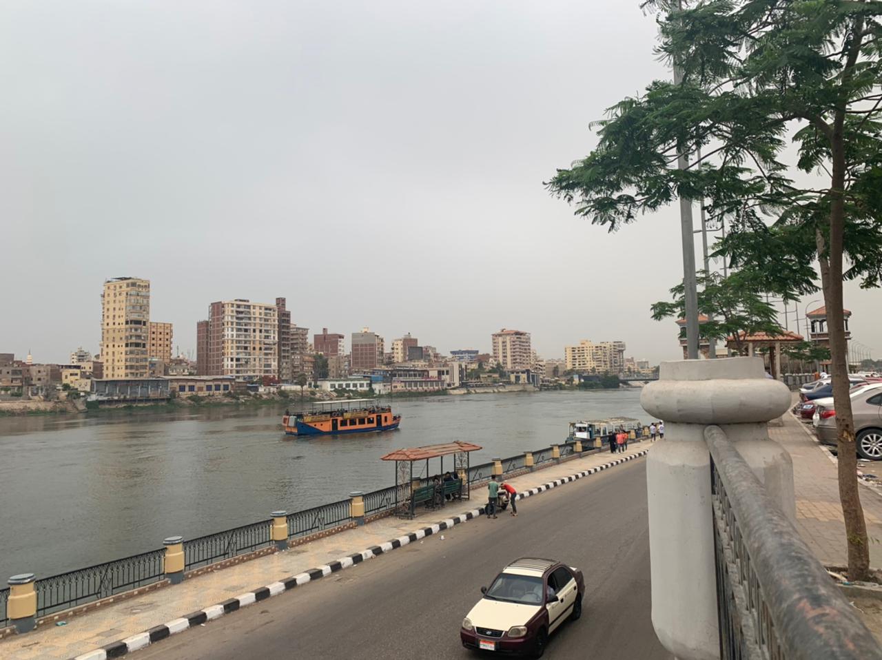 تقلبات في الأجواء مع سقوط الأمطار الخفيفة بالمنصورة تصحبها رياح