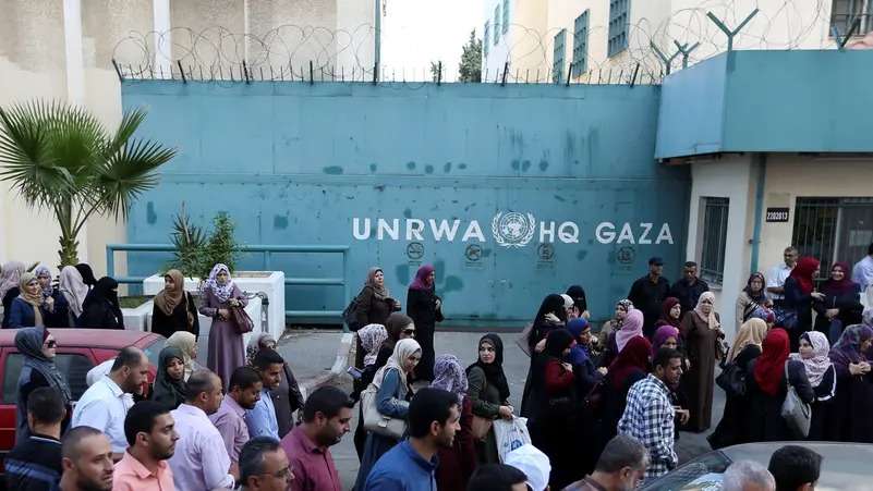 مركز لوكالة الأونروا في غزة
