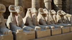 وزير السياحة والآثار يفتتح 29 كبشا بمعبد الكرنك بعد ترميمهم