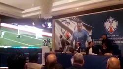 نادي "النجوم" يقدم "الحضري" حارس مرمى الفريق الجديد في مؤتمر صحفي