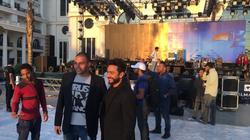 بالصور| التجهيزات النهائية لحفل افتتاح "الماسة كابيتال" بالعاصمة الإدارية