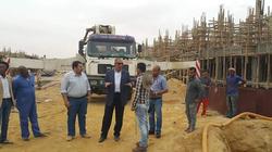 محافظ البحر الأحمر يتفقد مدينة الحرفيين في الغردقة