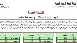 الأرصاد: غدا الطقس شديد البرودة.. والرياح مثيرة للأتربة