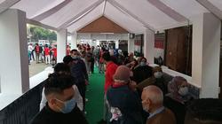 طوابير من الناخبين أمام لجان باب الشعرية وسط إجراءات احترازية