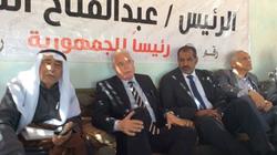 بالصور| فودة يجتمع مع مشايخ وعقلاء البدو في ديوان قبيلة القرارشة