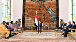 السيسي لرئيسة برلمان أوغندا: ندعم المسار التنموي لدول حوض النيل