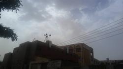 الغيوم يسيطر على سماء أسوان