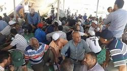 بالصور| اعتصام عمال مصنع الدقهلية للسكر للمطالبة بحقوقهم