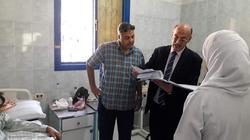مدير "وقائية البحيرة" يفاجىء حميات كفر الدوار في ثاني أيام العيد