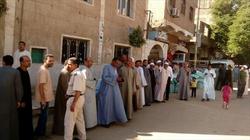 إقبال متزايد بدائرة قفط وقوص في قنا.. والتصويت يصل إلى 30%