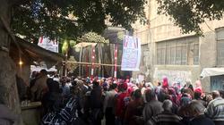 إقبال كثيف على نقاط الاستعلام أمام اللجان في "كابو" بالإسكندرية