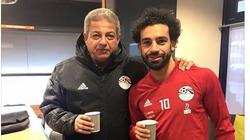 بالصور| وزير الرياضة مع «صلاح»: «فنجان قهوة في زيوريخ قبل مباراة البرتغال»
