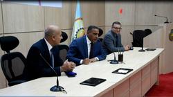 "شعيب" يبحث إجراءات 46 منحة لأبناء مطروح بالأكاديمية العربية