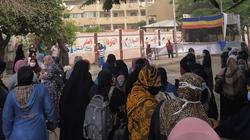 توافد طلاب الثانوية لأداء امتحان اللغة الأجنبية الثانية في الهرم
