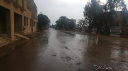 أمطار غزيرة على الفيوم