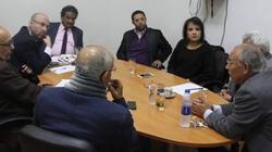 "المصري الديمقراطي" يناقش قانون انتخابات "الصحفيين" ويدعو القوى الوطنية للمشاركة