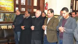 بالصور| قيادات الغربية يؤدون صلاة الغائب على أرواح شهداء الوطن