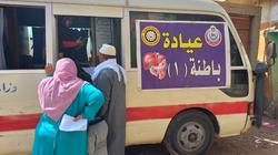 توقيع الكشف الطبي على 790 من أهالي أبو نور الدين بقافلة طبية بالدقهلية