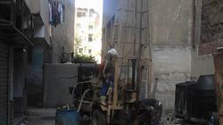 لجنة لمعاينة العقار المائل بباب الشعرية