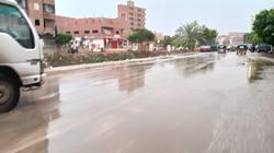سقوط أمطار على مناطق متفرقة بأسيوط.. هبوب رياح مثيرة للرمال