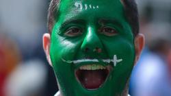 بالصور| جماهير السعودية تتوافد على "لوجنيكي" قبل ضربة البداية مع روسيا