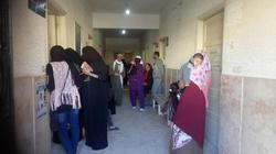 بالصور| إقبال المواطنون على "100 مليون صحة" ببلطيم: "بنطمن على نفسنا"