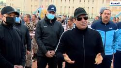 السيسي: «إحنا عايشين» على 50 ألف كيلو متر مربع فقط