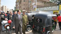 بالصور| حملة لضبط حركة المرور بقيادة محافظ الدقهلية ومدير الآمن في المنصورة
