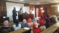 يوم تدريبي على العمل الحر وكتابة الـc.v بجامعة سوهاج