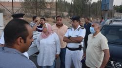 رئيس مدينة القاهرة الجديدة يقود حملة لرفع الإشغالات بالتعاون مع الشرطة
