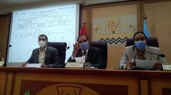 رؤساء مدن كفر الشيخ يناقشون الخطة الاستثمارية وسط إجراءات احترازية