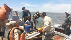 صور| ضبط عدد من المخالفات والصيد الجائر ببحيرة البرلس