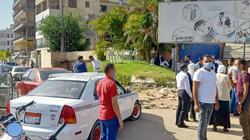 فض تجمعات أفراح أمام حديقة بنطاق حي النزهة