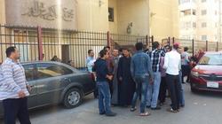 بالصور| وقفة للباعة الجائلين بـ"رأس البر" ضد قرار منعهم من استغلال شارع النيل