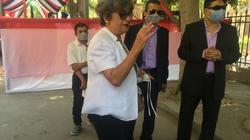 منى مكرم عبيد تدلي بصوتها في "الشيوخ": يوم تاريخي.. انزلوا شاركوا