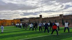 ختام اليوم التدريبي الأول للدورة التدريبية التأهيلية الرابعة لضباط الشرطة