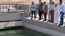 سكرتير عام الأقصر يتفقد سير العمل بمشروع صرف صحي الطود الجديدة