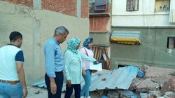 إخلاء عقار بالإسكندرية قبل ساعة من انهياره بالكامل