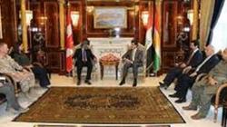 وزير الدفاع الكندي يبحث مع حكومة كردستان دور البيشمركة في تحرير الموصل