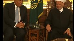 وزير الخارجية يؤكد على دور الأزهر في نشر وسطية الإسلام في لقاء مع مفتي لبنان