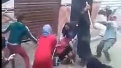 فيديو| مشاجرة دموية بين رجال ونساء على طريقة "إبراهيم الأبيض" بالشرقية