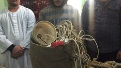 القبض على 3 أشخاص ينقبون عن الآثار في أسيوط