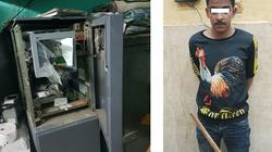 ضبط عاطل حاول سرقة ماكينة "ATM" بالزيتون